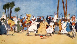 معركة النيل عام 1908. بواسطة لانس ثاكيراي