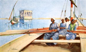 إلى فيلة في فلوكة ، 1908. بواسطة لانس ثاكيراي