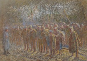 أسرى الحرب ، 1914. بواسطة Laszlo Mednyanszky