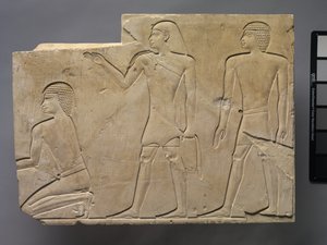 الكهنة يؤدون طقوس الجنازة ، c.667-647 قبل الميلاد بواسطة العصر المتأخر المصري