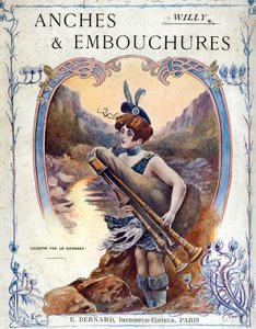 غلاف الكتاب "Anches et embouchures"لويلي بواسطة لورانس لويز لو ريفيريند