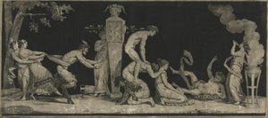 باتشانال ، لعبة قفزة الضفدع ، ج. 1785.