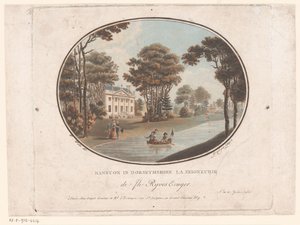 منظر لرانستون في دورسيتشاير رانستون في Dorsethshire La Seigneurie de Jh Ryves Ecuyer. (العنوان على الكائن) Jardins Anglais (عنوان السلسلة على الكائن) الحدائق الإنجليزية (عنوان المسلسل)