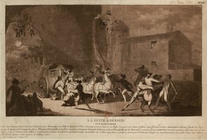 الرحلة إلى فارينيس رحلة إلى فارين 1791.