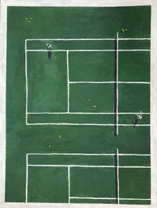 الحب، 2025 (أكريليك على قماش الكانفاس)