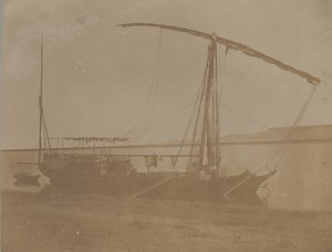 نايل بوت ، مصر ، 1851. بواسطة ليفيت هانت.
