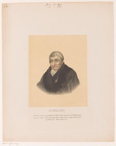 بورتريت فان هيرمان توليوس H. Tollius (العنوان على الكائن) بواسطة ليندرت سبرينغر (أنا)