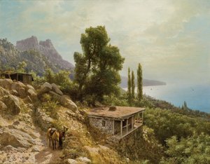 بالقرب من أي بيتري في شبه جزيرة القرم ، 1890