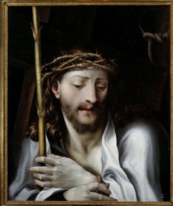 المسيح مع القصب يقول المسيح تاج الأشواك لوحة ليليو أورسي (1511-1587) القرن السادس عشر الشمس. 0،55x0،46 م متحف مونبلييه فابر