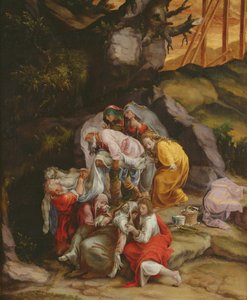 القبر بواسطة Lelio Orsi da Novellara