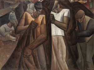 نبات القراص ، حوالي عام 1924 (زيت على قماش) بواسطة ليو جستل