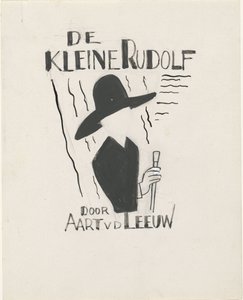 تصميم غلاف كتاب لـ: Aart van der Leeuw، De kleine Rudolf، 1930 بواسطة ليو جستل
