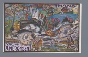 الآن ، Nach Amerongen! (العنوان على الكائن) بواسطة دبليو دن بوير