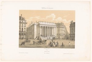 منظر لمسرح Théâtre Graslin في نانت نانت. Vue du théâtre (العنوان على الكائن) فرنسا المعاصرة (عنوان السلسلة) La France de nos jours (عنوان السلسلة على الكائن) بواسطة فريك فرير