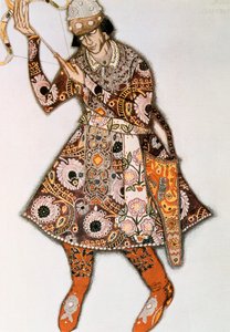 تصميم أزياء الباليه بواسطة إيغور سترافينسكي ، 1913 بواسطة Leon Bakst