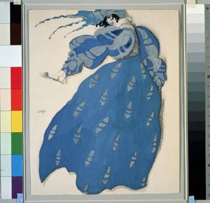 زي باليه "Les dames de bon humour" للمخرج كارلو جولدوني (1707-1793) بواسطة ليون باكست