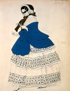 إستريلا ، تصميم زي كرنفال الباليه من تأليف روبرت شومان ، 1919