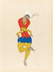 ماريا كوزنتسوفا ، تصميم الأزياء لـ "L" Adoration ، 1922 بواسطة ليون باكست