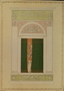 غطاء Playbill للباليه المعاصر ، 1902 بواسطة ليون باكست