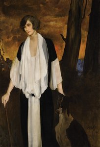 صورة لراشيل سترونج ، الكونتيسة المستقبلية هنري دي بويسجيلين ، 1924 بواسطة ليون باكست