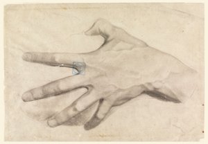 رسم، دراسة يد، 1881-1882