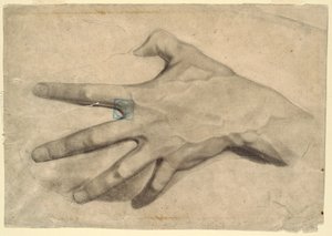 رسم، دراسة يد، 1881-1882