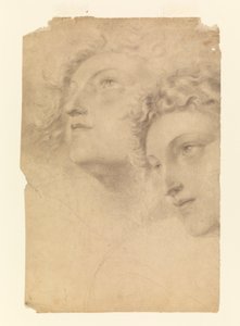 رسم، رأسان نسائيان، 1886-1882