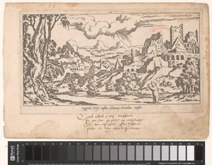 كاليستو كالدب يطرح كوكب المشتري في مشهد من الأنقاض Le Fable de Calisto (عنوان المسلسل) أسطورة كاليستو (عنوان المسلسل)