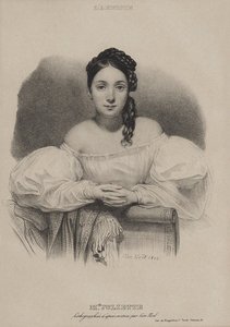 صورة جولييت درويت 1806-1883 ، 1832. بواسطة ليون نويل