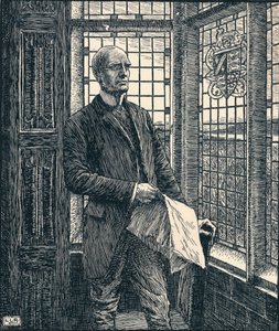 الابن الوحيد ، c1900 بواسطة ليونارد ليزلي بروك