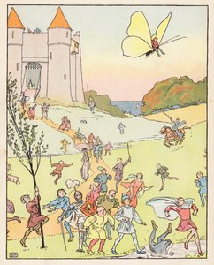 توم ثامب (طباعة حجرية ملونة) بواسطة ليونارد ليزلي بروك