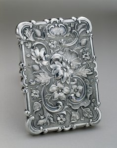 حالة بطاقة الاتصال ، ج. 1847-1850 (فضة) بواسطة ليونارد وويلسون