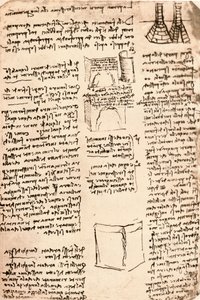 الرسم المعماري c1472-c1519 1883 بواسطة ليوناردو دا فينشي