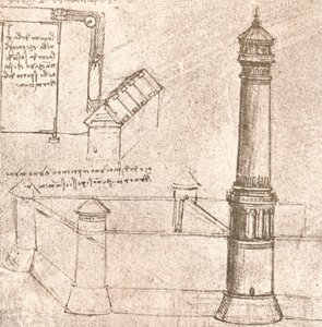 العمارة للقلاع ، c1472-c1519 1883 بواسطة ليوناردو دا فينشي