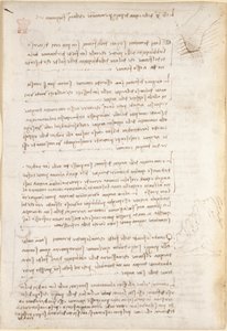 Arundel 263، f.25v ملاحظات ورسومات تقريبية عن التآكل الناجم عن الماء ، من "Codex Arundel" (قلم حبر وحبر على ورق) بواسطة ليوناردو دا فينشي