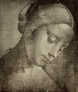 رأس أنثوي ، رسم ليوناردو دافنشي. مجلس الوزراء للرسومات والمطبوعات ، معرض أوفيزي ، فلورنسا بواسطة Leonardo da Vinci