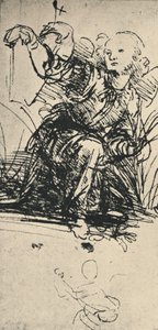 دراسات ملاك راكع ، c1467-1519 1945 بواسطة ليوناردو دا فينشي