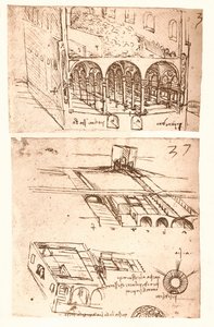 رسمان معماريان ، c1472-c1519 1883 بواسطة ليوناردو دا فينشي