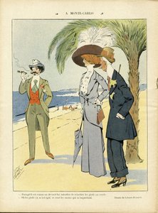 رسم توضيحي لليونس بوريه (1865-1915) في لو لير