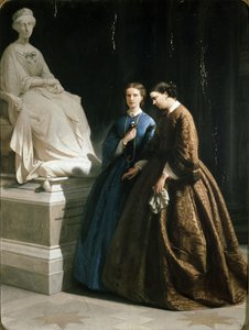 ماريا كلوتيلد وماريا بيا من سافوي في سوبرجا (زيت على قماش) بواسطة 