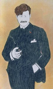 كاريكاتير جورج فيدو (1862-1921) بواسطة ليونيتو كابيلو