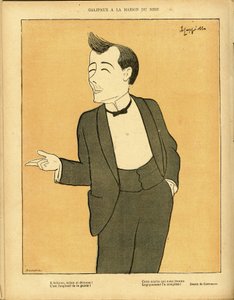 رسم توضيحي لـ Leonetto Cappiello dit Cappiello (1875-1942) في Le Lire ، رقم. 297 بواسطة ليونيتو كابيلو