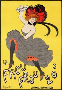 ملصق Le Frou Frou من تصميم Leonetto Cappiello بواسطة ليونيتو كابيلو