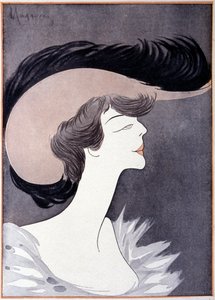 صورة للسيدة لونغورث (أليس روزفلت لونغورث) (1884 - 1980) ، ابنة ثيودور روزفلت. كارتون ليونيتو كابيلو. بواسطة ليونيتو كابيلو