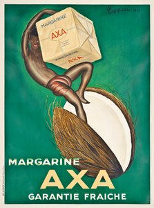 إعلانات الملصقات Axa margarine ، 1931