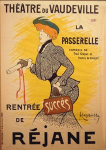 مسرح دو فودفيل: La Passerelle ، بقلم ليونيتو كابيلو (1875-1942) ، رسم توضيحي بواسطة ليونيتو كابيلو