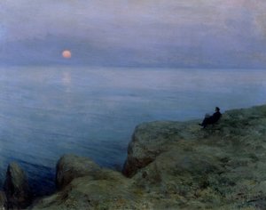 ألكسندر بوشكين (1799-1837) على شاطئ البحر ، 1896 بواسطة ليونيد أوسيبوفيتش باسترناك