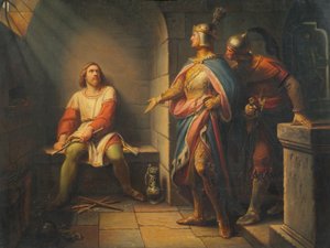 أعلن لودفيج البافاري إطلاق سراحه لفريدريك الوسيم عام 1314 وعرض عليه الوصاية المشتركة بواسطة ليوبولد شولز