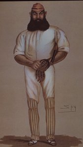 Cricket hero W.G. Grace, caricature for Vanity Fair بواسطة ليزلي ماثيو وارد