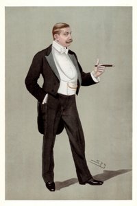 ملحق ألماني ، Baron Hermann von Eckardstein ، دبلوماسي ألماني ، 1898. بواسطة ليزلي ماثيو وارد